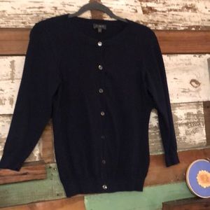 SOLD Navy Cardigan